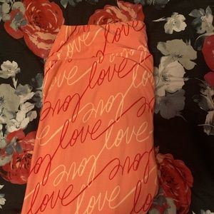 Love Themed Soft Leggings